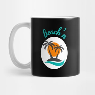 Beach'n Palm Trees Ocean Mug